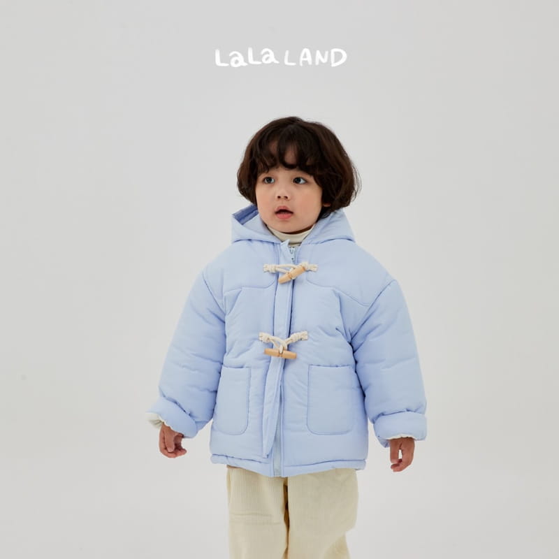 Lalaland - Korean Children Fashion - #prettylittlegirls - Dduckboki Hoody Padding Jacket - 10