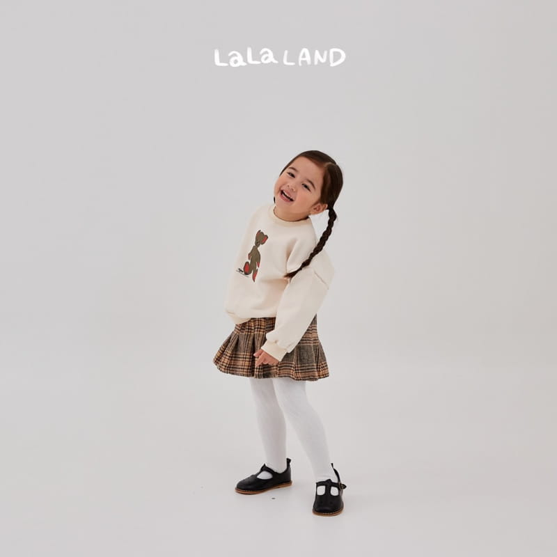 Lalaland - Korean Children Fashion - #stylishchildhood - London Check Skirt - 11