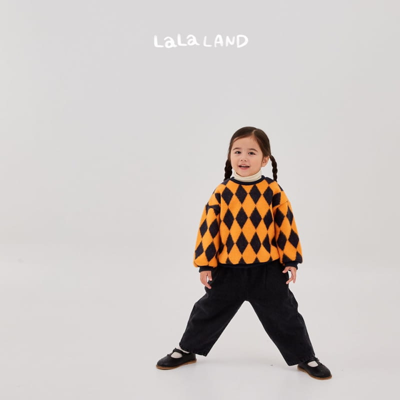 Lalaland - Korean Children Fashion - #stylishchildhood - Dia Jacquard Sweatshirt - 9