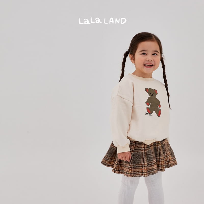 Lalaland - Korean Children Fashion - #todddlerfashion - London Check Skirt - 9