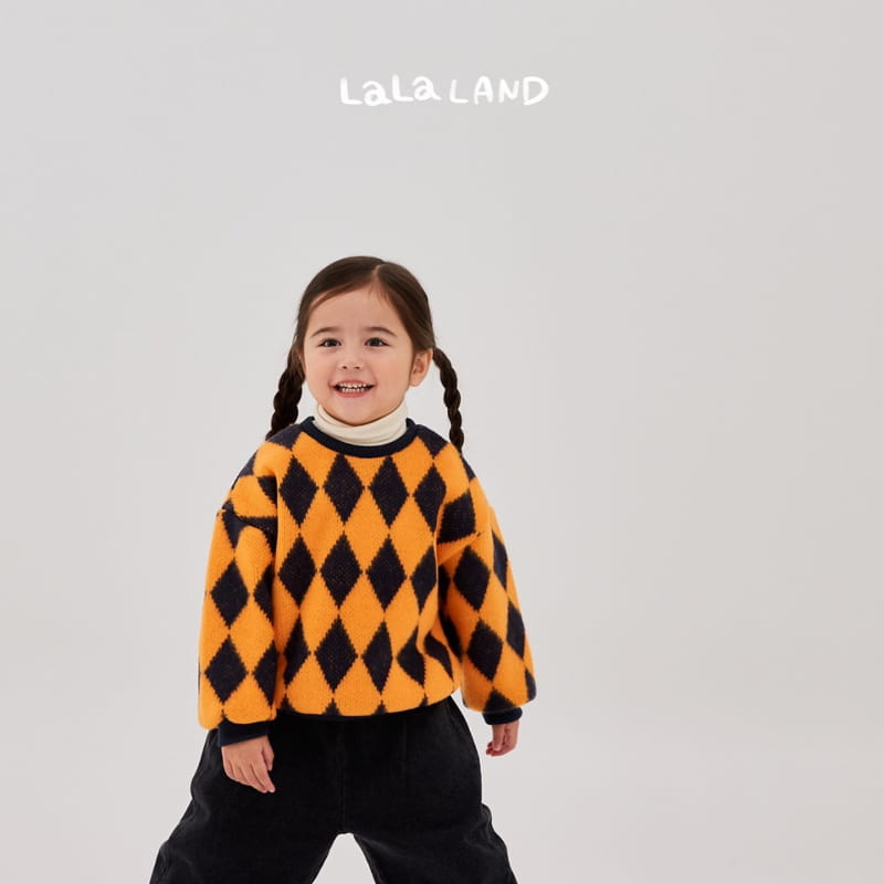 Lalaland - Korean Children Fashion - #toddlerclothing - Dia Jacquard Sweatshirt - 8