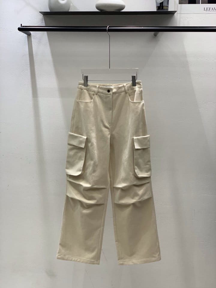 Lefave - Korean Women Fashion - #shopsmall - Peach Pocket Pants