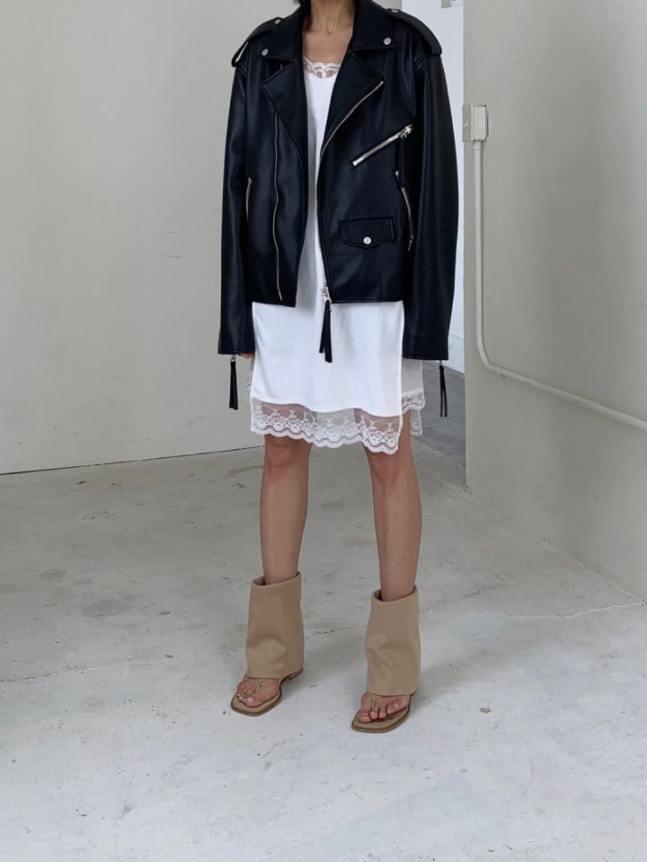 Lefave - Korean Women Fashion - #womensfashion - Leather Jacket - 10