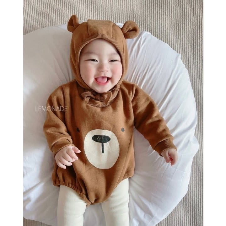 Lemonade - Korean Baby Fashion - #babyoutfit - Coco Fleece Bodysuit - 12