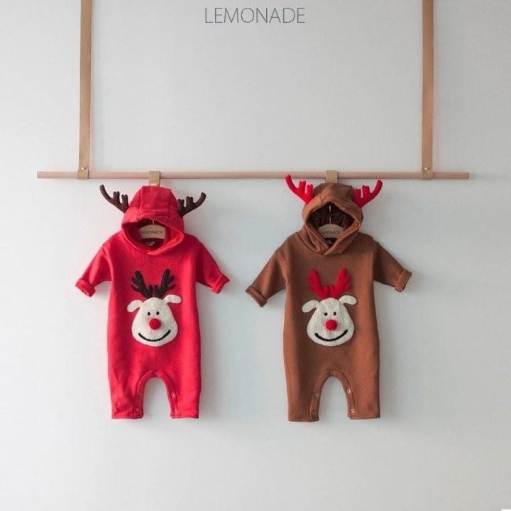 Lemonade - Korean Baby Fashion - #onlinebabyboutique - Rudolf Bodysuit - 2