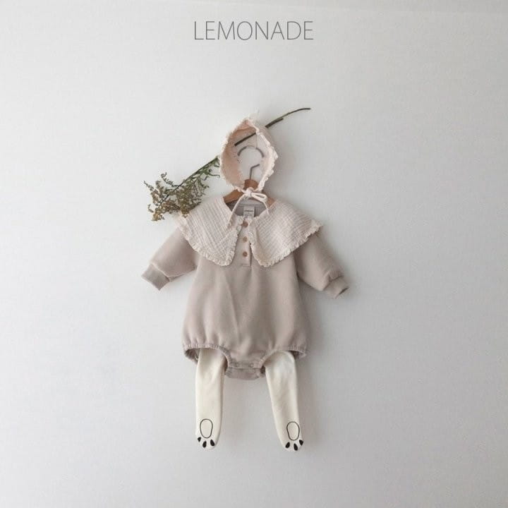 Lemonade - Korean Baby Fashion - #onlinebabyshop - Wendy Fleece Bodysuit - 12