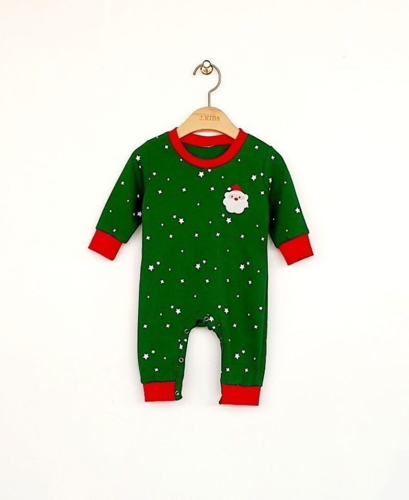 Little Rabbit - Korean Baby Fashion - #babyootd - Christmas Bodysuit - 2