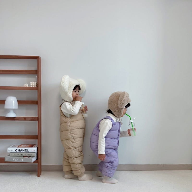 Little Rabbit - Korean Children Fashion - #childofig - Padding Dungarees - 5