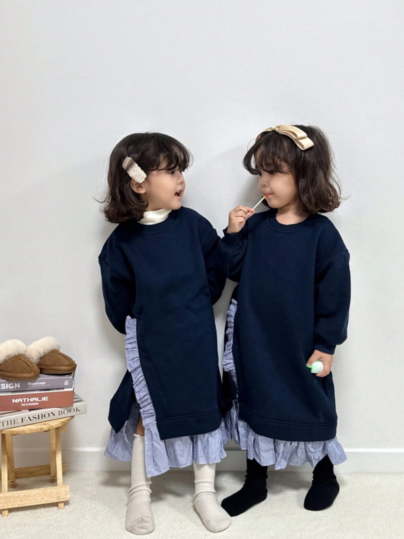 Little Rabbit - Korean Children Fashion - #childrensboutique - Frill One-piece