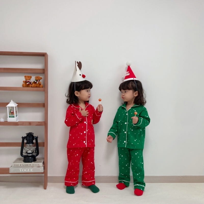 Little Rabbit - Korean Children Fashion - #kidsstore - Christmas Pajama - 4