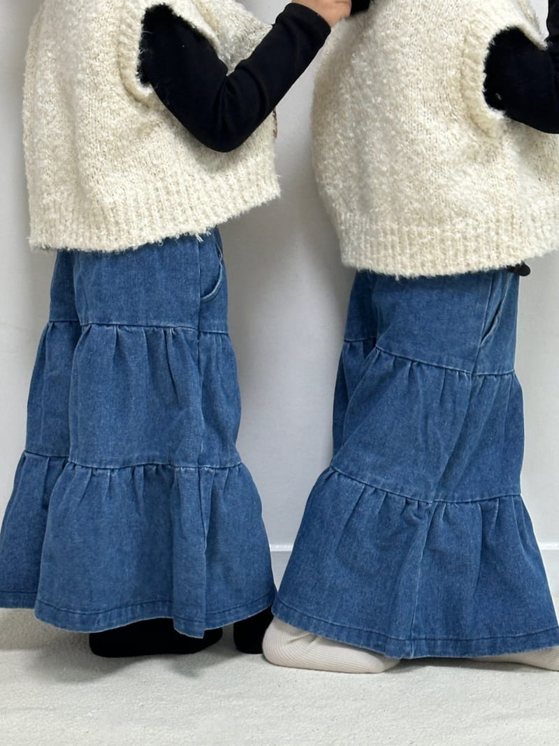 Little Rabbit - Korean Children Fashion - #stylishchildhood - Cancan Skirt Pants - 7