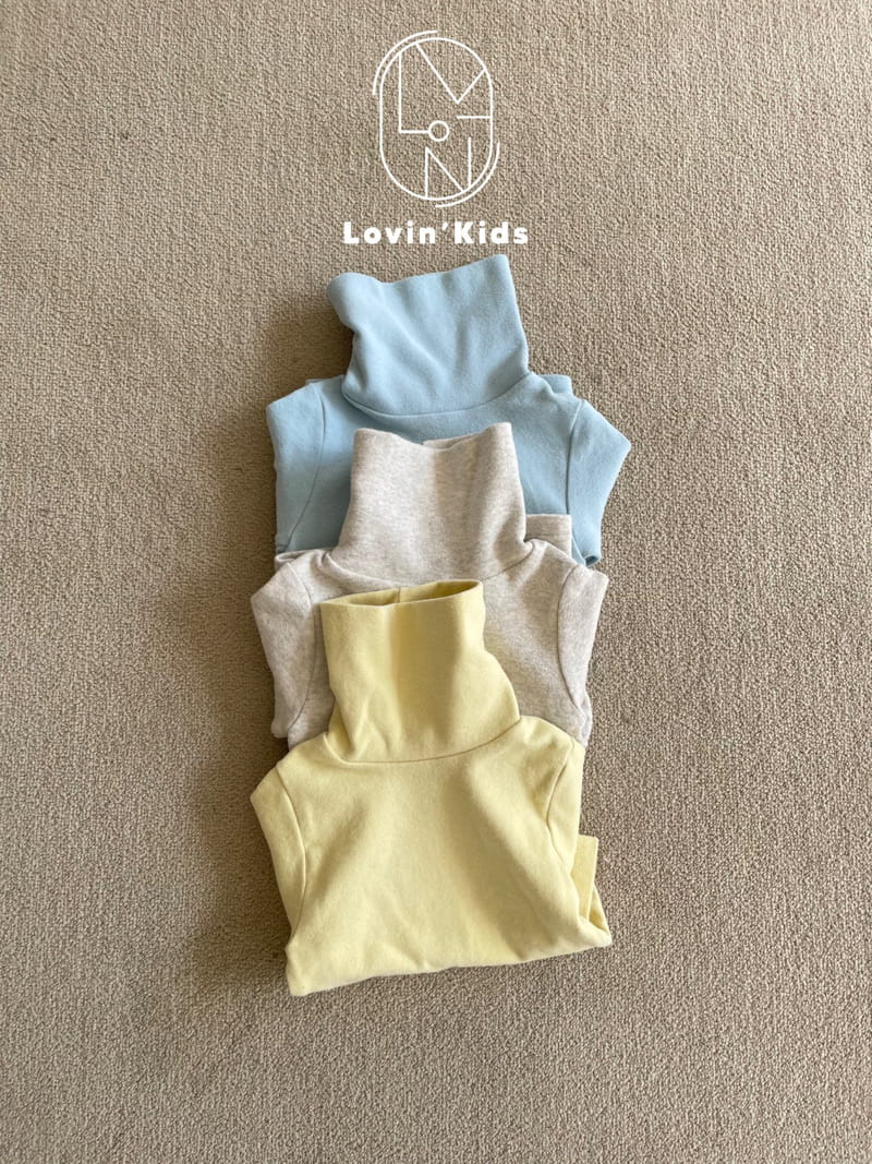 Lovin - Korean Children Fashion - #childrensboutique - Candy Turtleneck Tee - 6