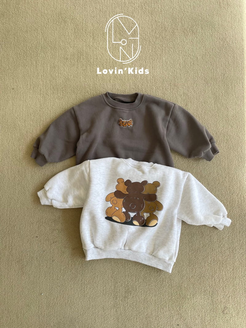 Lovin - Korean Children Fashion - #discoveringself - Bear Sweatshirt - 5