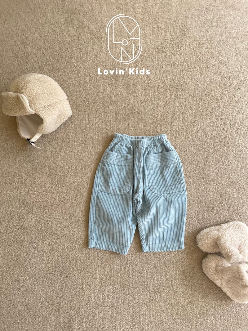 Lovin - Korean Children Fashion - #discoveringself - Rib Pocket Pants - 2