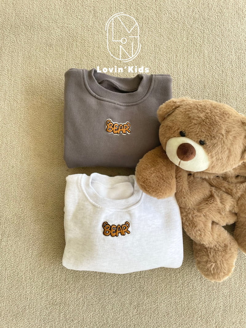 Lovin - Korean Children Fashion - #fashionkids - Bear Sweatshirt - 6