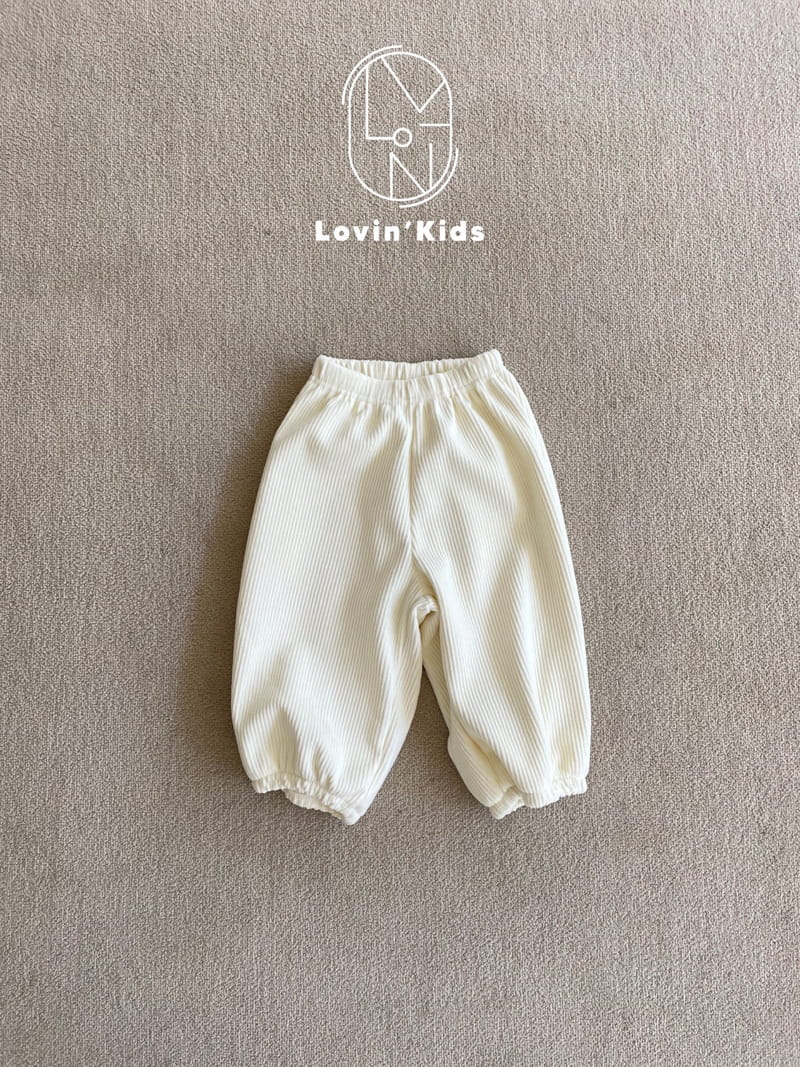 Lovin - Korean Children Fashion - #discoveringself - Rib Pants - 4