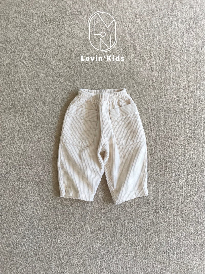 Lovin - Korean Children Fashion - #fashionkids - Rib Pocket Pants - 3