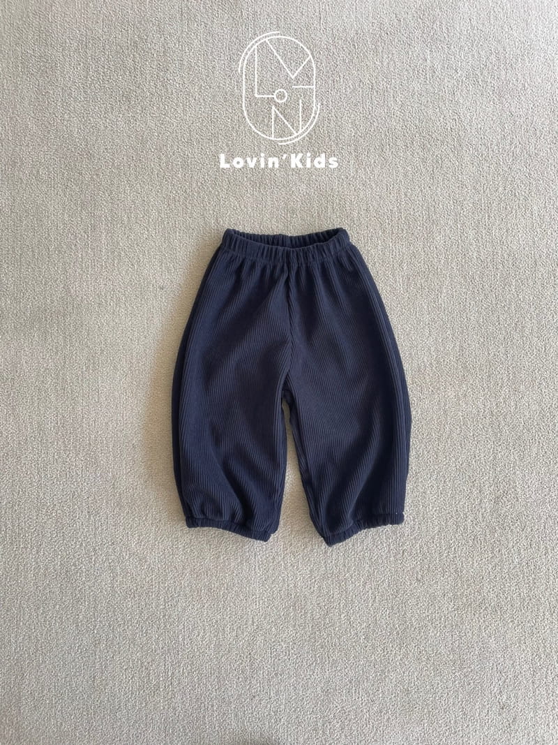 Lovin - Korean Children Fashion - #kidsstore - Rib Pants - 6