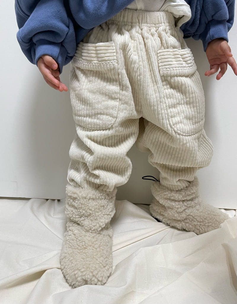 Lovin - Korean Children Fashion - #prettylittlegirls - Rib Pocket Pants - 11