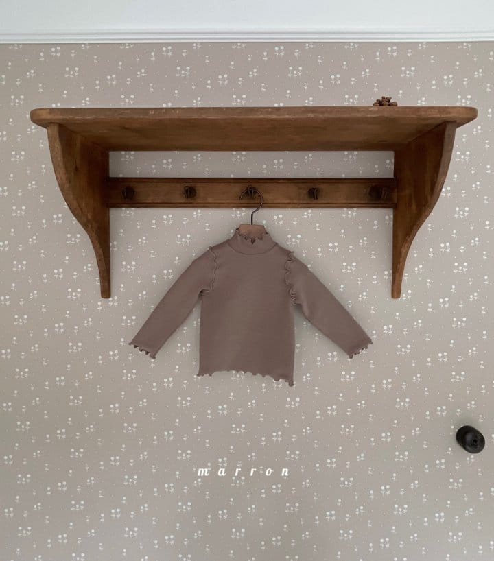 Marron Kid - Korean Children Fashion - #childofig - Roa Turtleneck Tee - 5