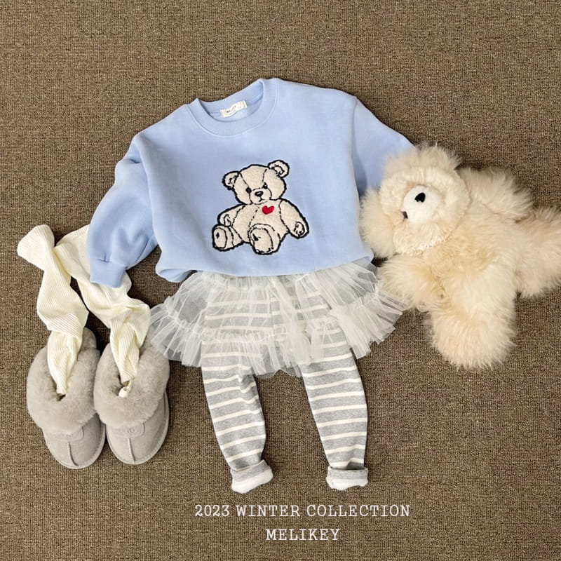 Melikey - Korean Children Fashion - #Kfashion4kids - Bbogle Bear Sweatshirt - 7