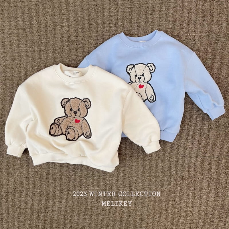 Melikey - Korean Children Fashion - #designkidswear - Bbogle Bear Sweatshirt