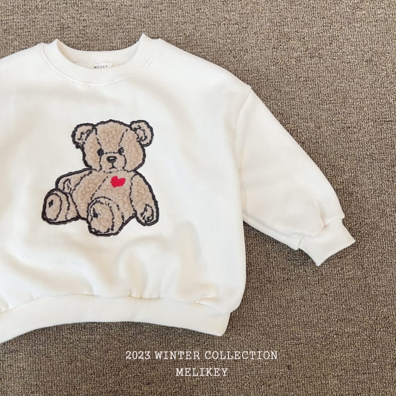 Melikey - Korean Children Fashion - #fashionkids - Bbogle Bear Sweatshirt - 3