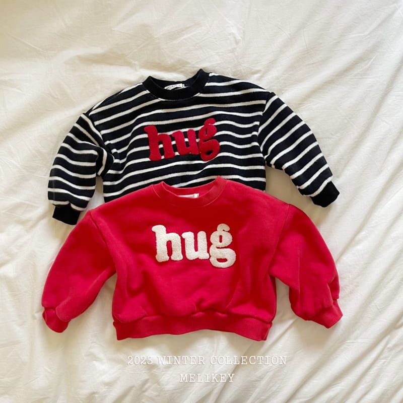 Melikey - Korean Children Fashion - #kidsshorts - Hug Sweatshirt - 6