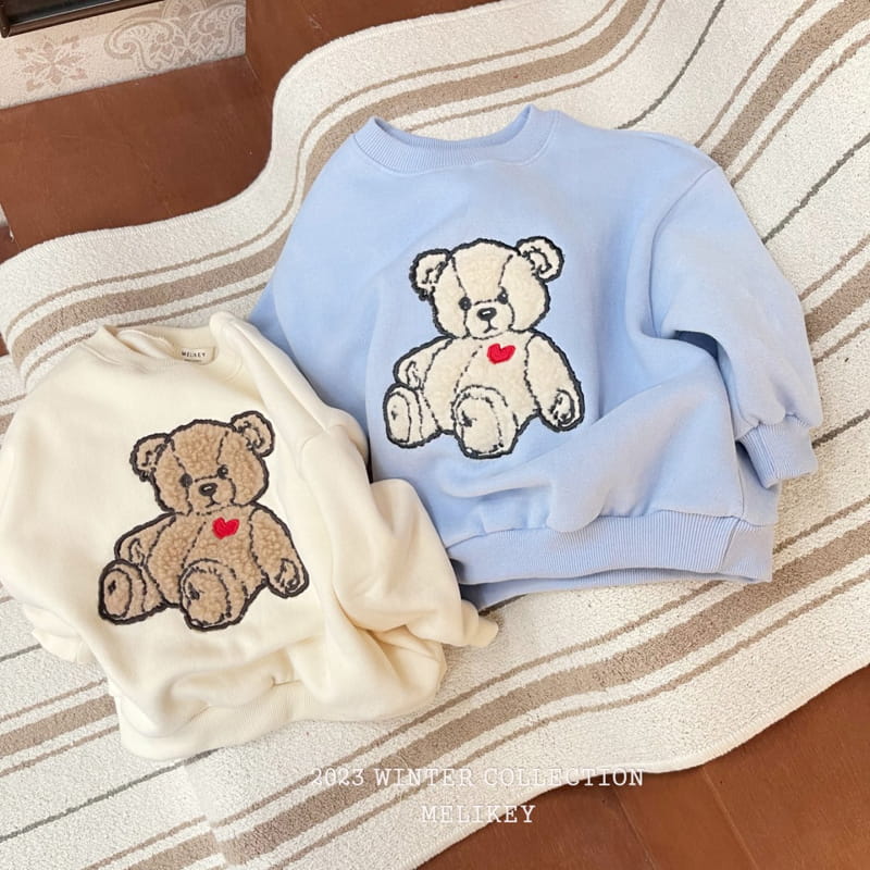 Melikey - Korean Children Fashion - #kidzfashiontrend - Bbogle Bear Sweatshirt - 6