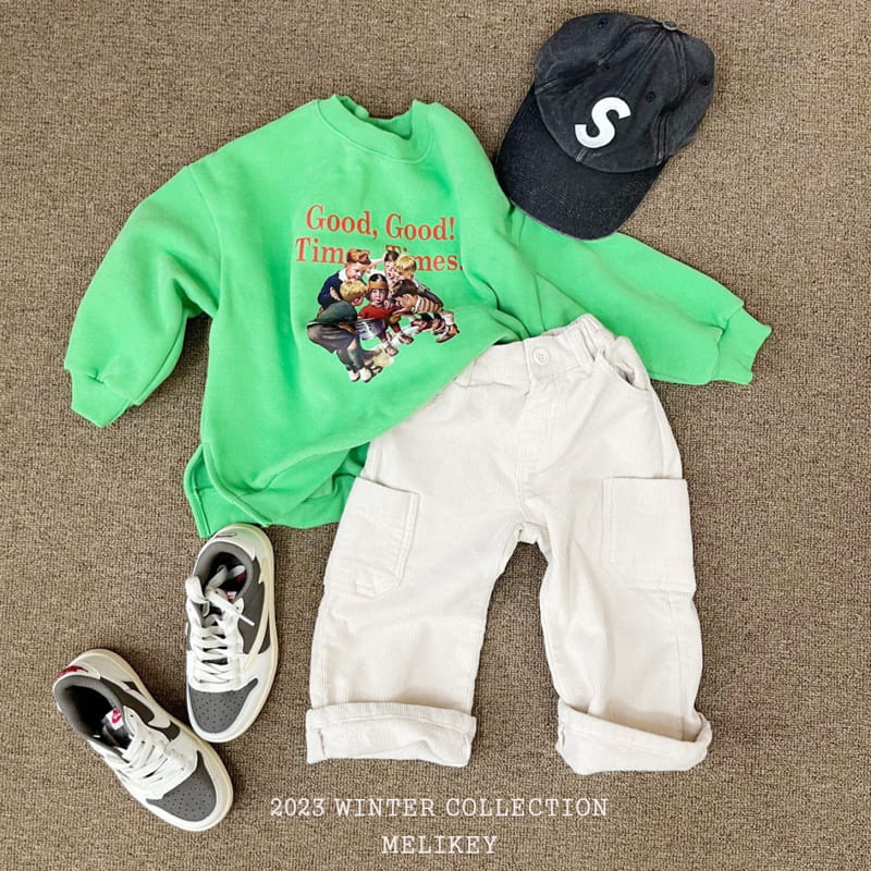 Melikey - Korean Children Fashion - #littlefashionista - D Ring Rib Pants - 6