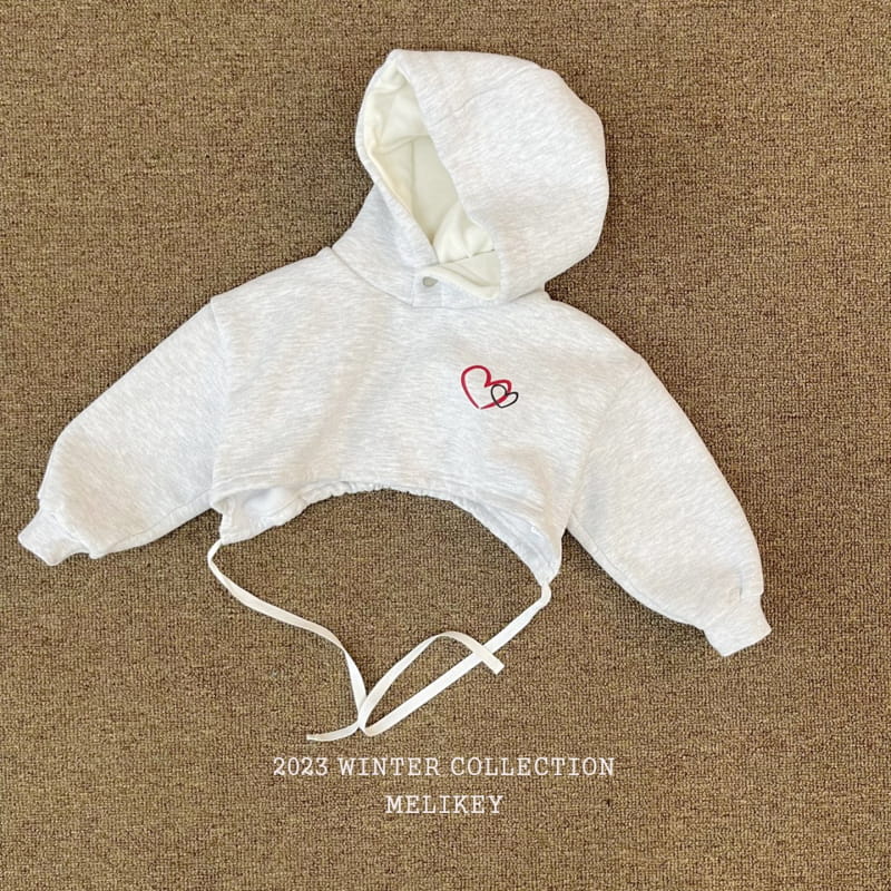 Melikey - Korean Children Fashion - #minifashionista - Dubble Short Hoody - 2