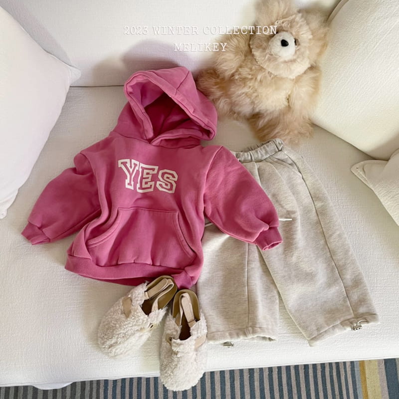 Melikey - Korean Children Fashion - #minifashionista - Yes Hoody Tee - 2