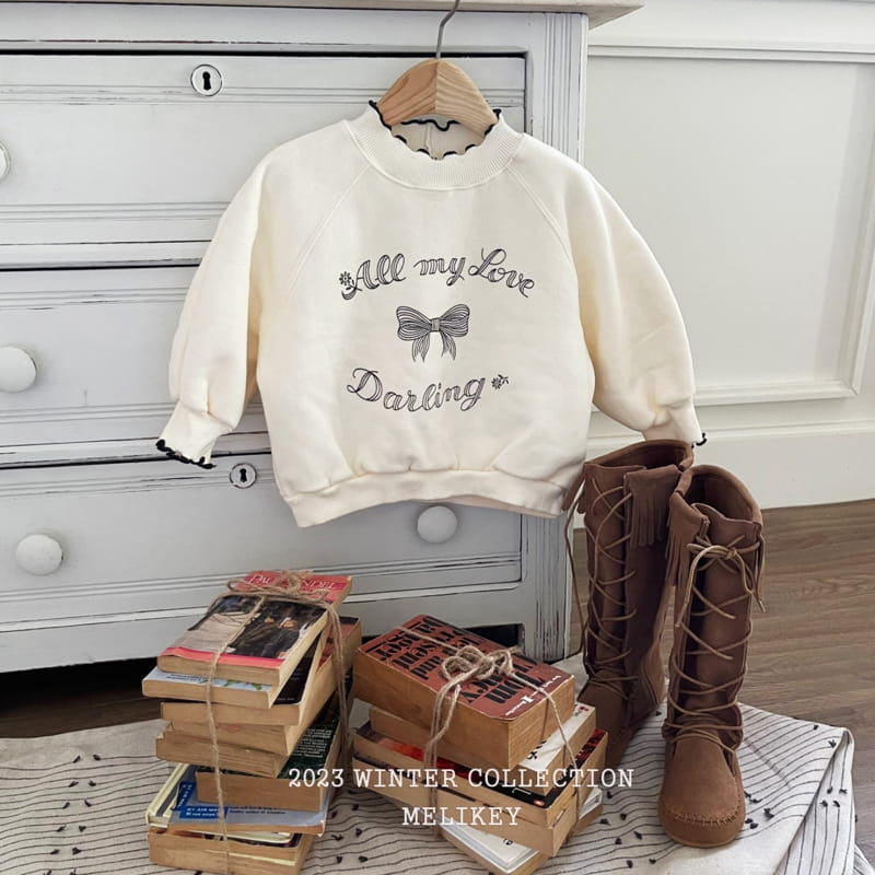 Melikey - Korean Children Fashion - #stylishchildhood - Darling Sweatshirt - 5