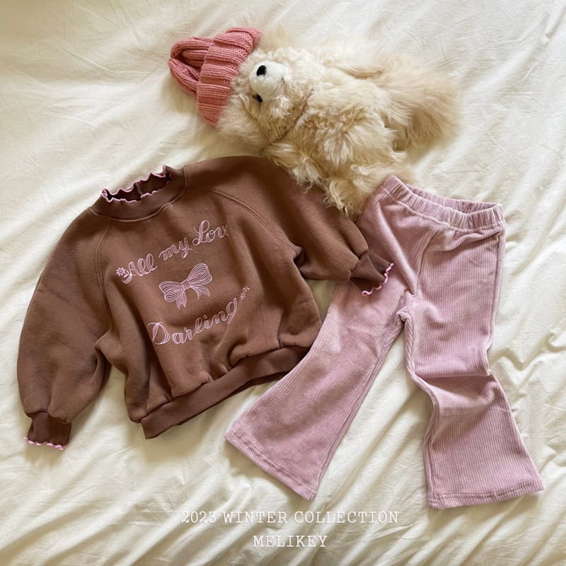 Melikey - Korean Children Fashion - #todddlerfashion - Darling Sweatshirt - 3