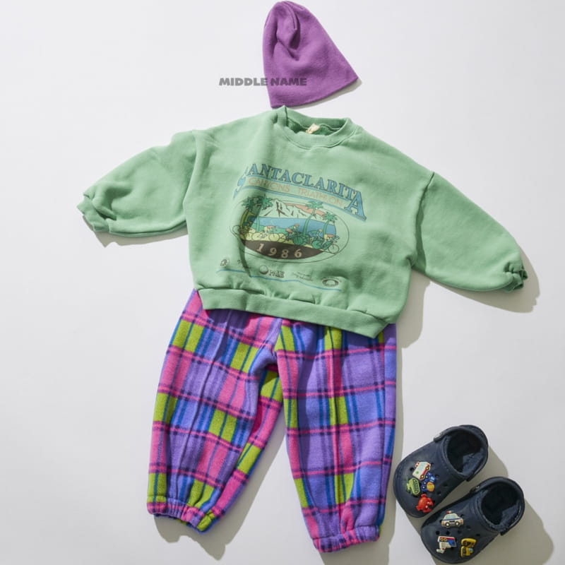 Middle Name - Korean Children Fashion - #childrensboutique - Check Pintuck Pants - 6