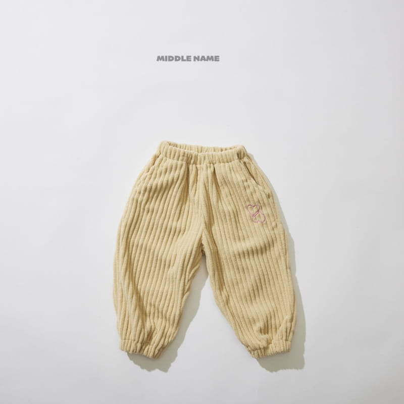 Middle Name - Korean Children Fashion - #magicofchildhood - Big Rib Pants - 2