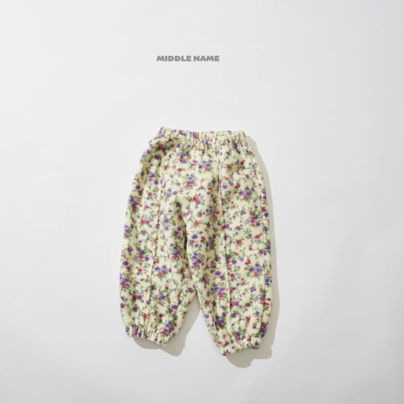 Middle Name - Korean Children Fashion - #prettylittlegirls - Flower Pintuck Pants - 2