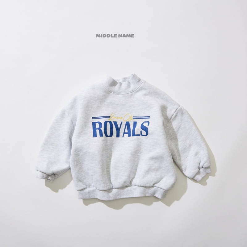 Middle Name - Korean Children Fashion - #todddlerfashion - Royal Sweatshirt