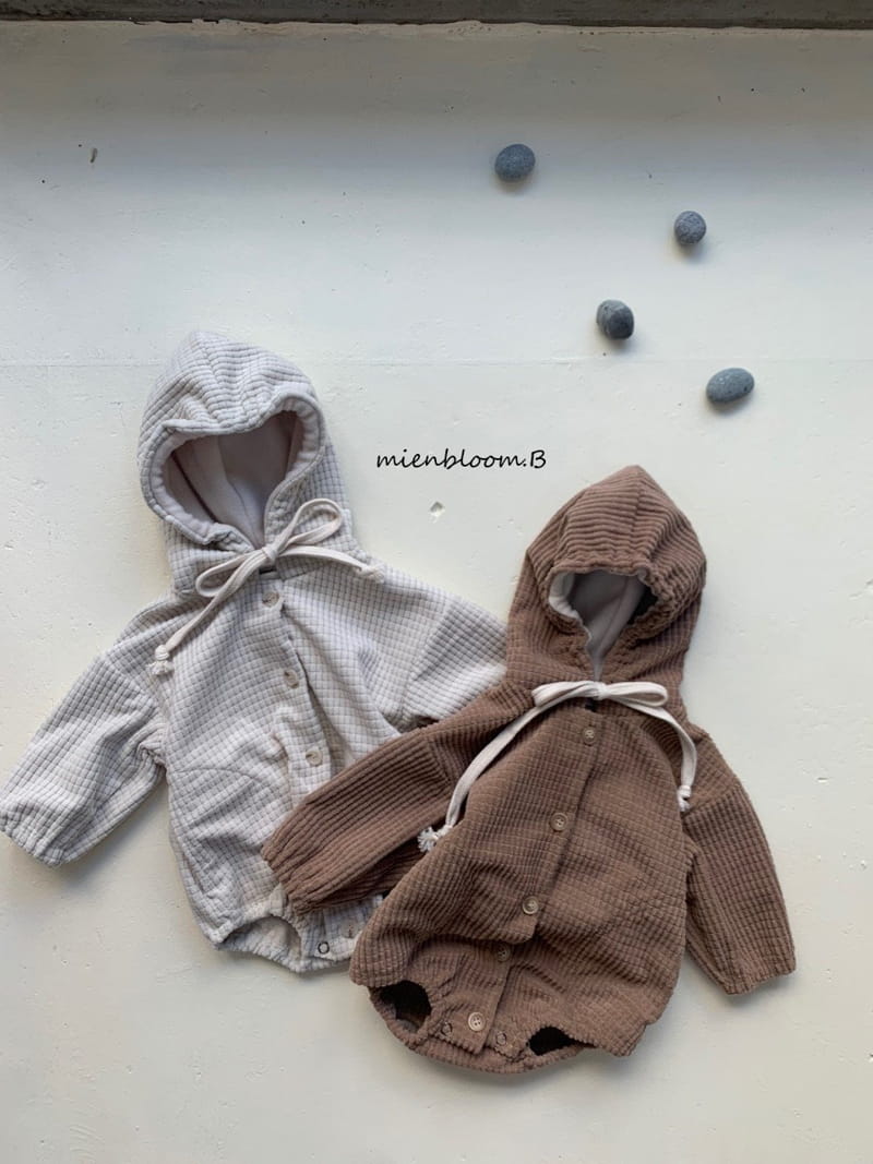 Mienbloom B - Korean Baby Fashion - #babylifestyle - 23 Pie Hoody Bodysuit