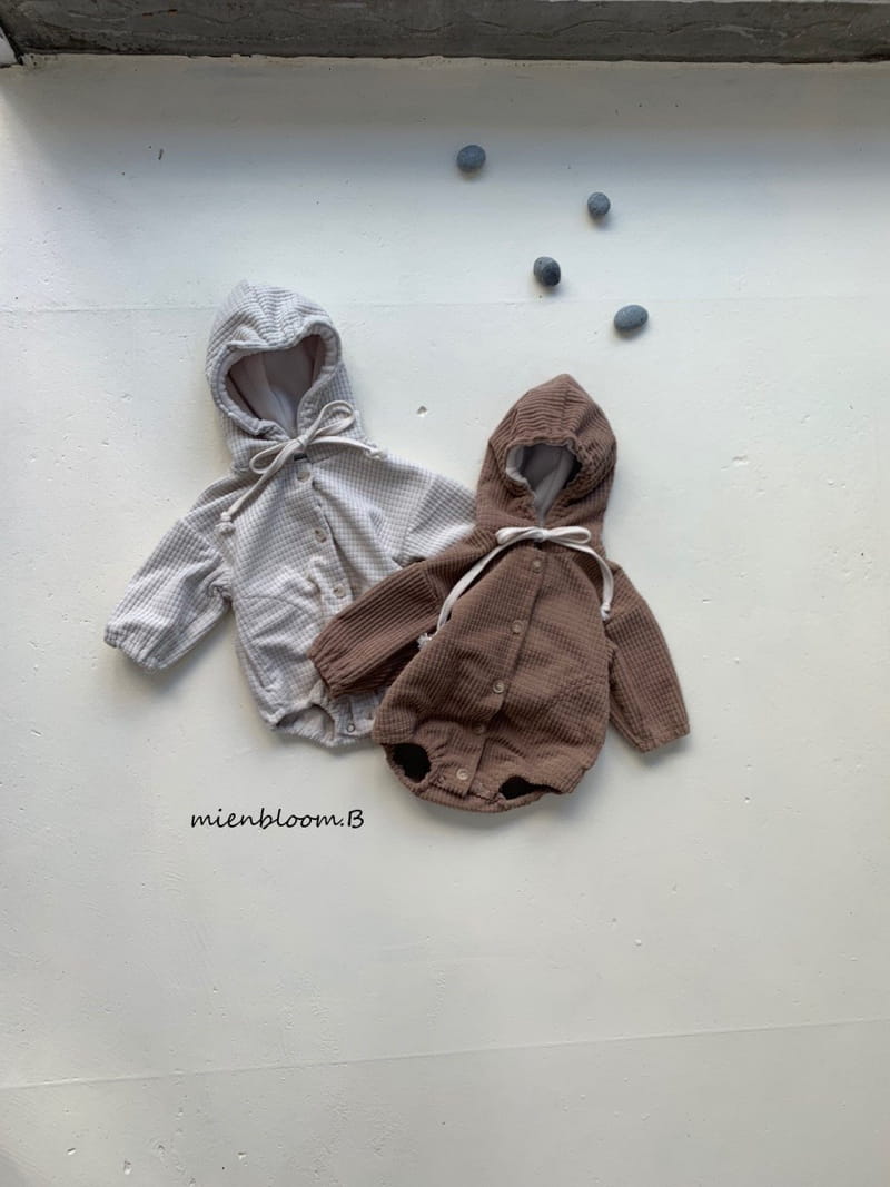 Mienbloom B - Korean Baby Fashion - #babyoninstagram - 23 Pie Hoody Bodysuit - 2