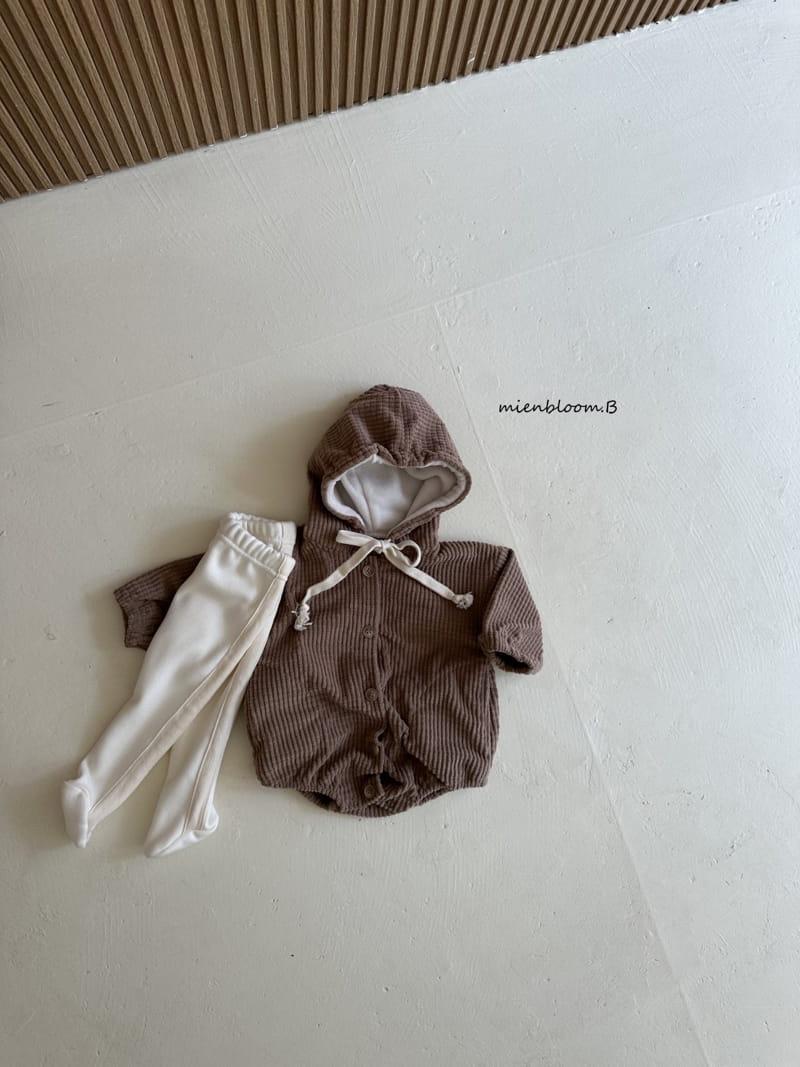 Mienbloom B - Korean Baby Fashion - #babyoutfit - 23 Pie Hoody Bodysuit - 5