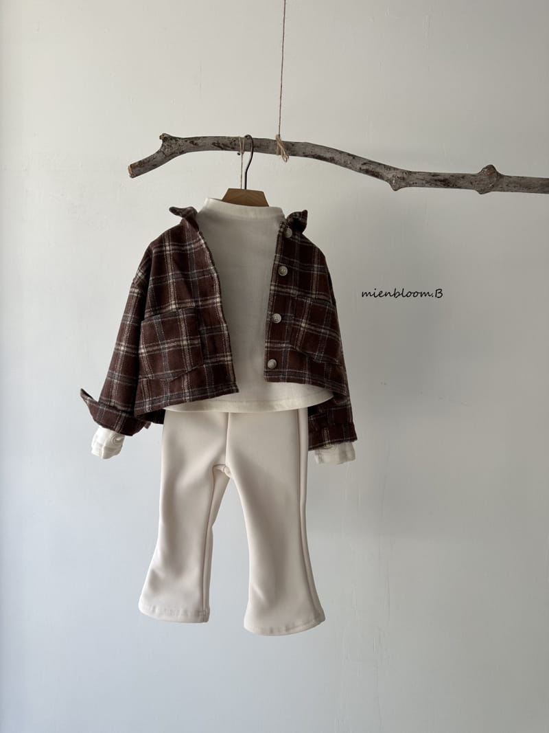 Mienbloom B - Korean Children Fashion - #childofig - Mico Check Shirt - 6