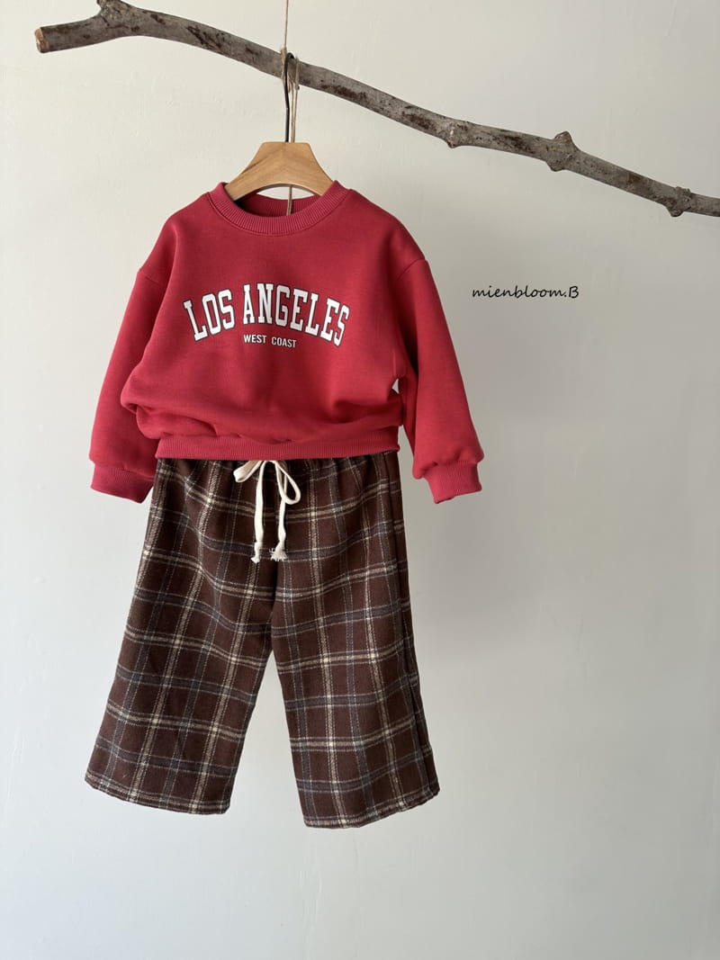 Mienbloom B - Korean Children Fashion - #littlefashionista - Mico Check Pants - 2