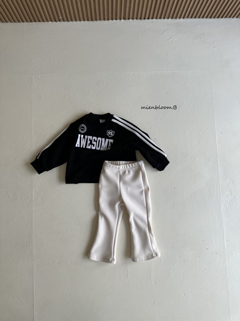 Mienbloom B - Korean Children Fashion - #magicofchildhood - Sabang Fleece Bootscut Pants - 7