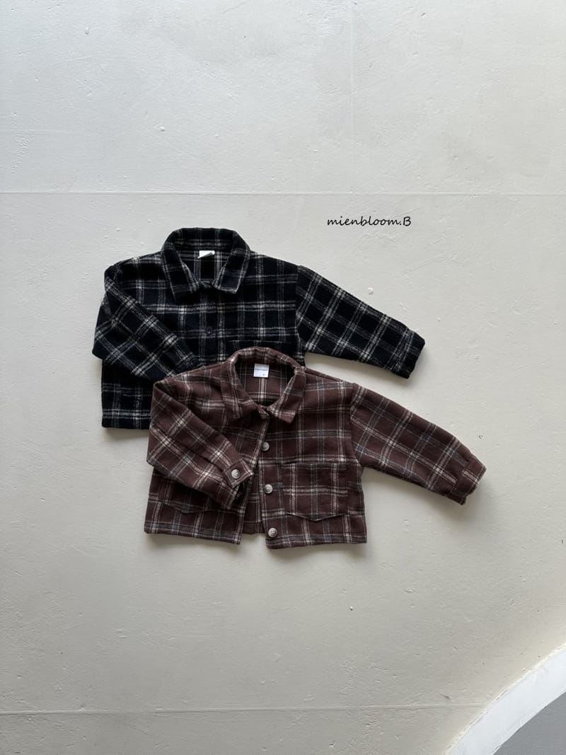 Mienbloom B - Korean Children Fashion - #minifashionista - Mico Check Shirt - 3