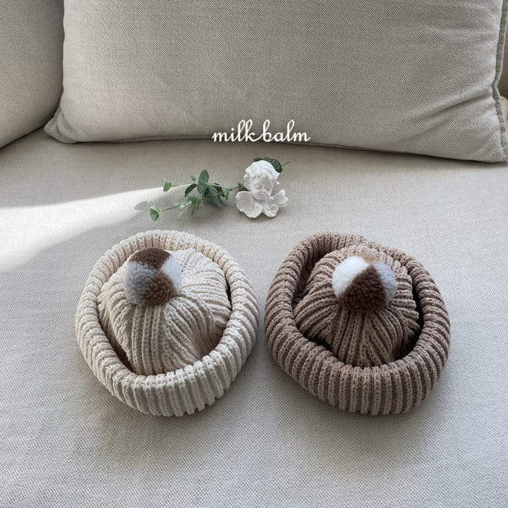 Milk Balm - Korean Baby Fashion - #babylifestyle - Milk Beanie