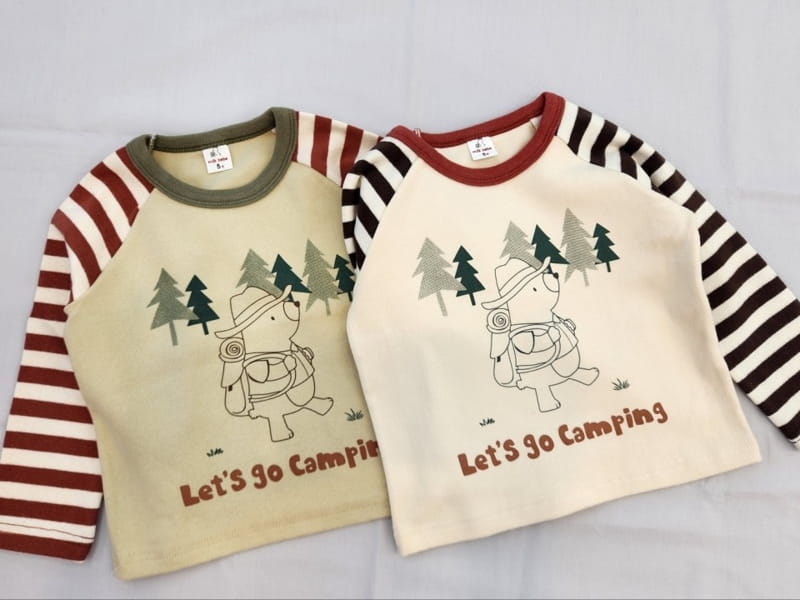 Milk Bebe - Korean Children Fashion - #Kfashion4kids - Camping Tee