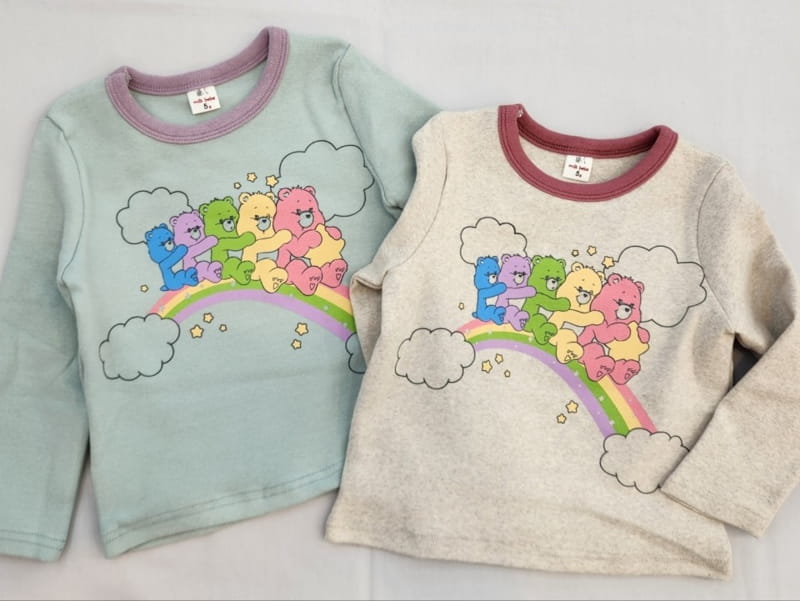 Milk Bebe - Korean Children Fashion - #Kfashion4kids - Rainbow Tee