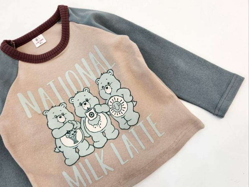 Milk Bebe - Korean Children Fashion - #childofig - Latte Tee - 3