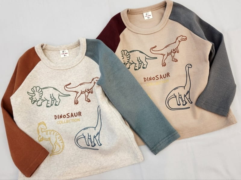 Milk Bebe - Korean Children Fashion - #designkidswear - Dino Tee